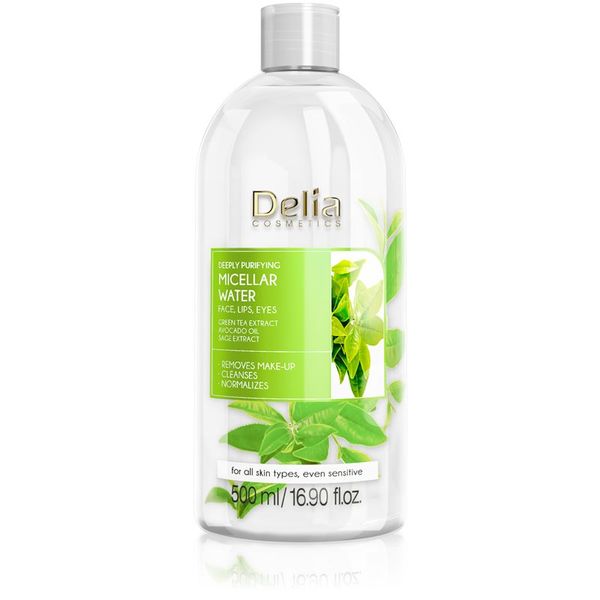 Delia Cosmetics Delia Cosmetics Micellar Water Green Tea osvježavajuća micelarna voda za čišćenje 500 ml