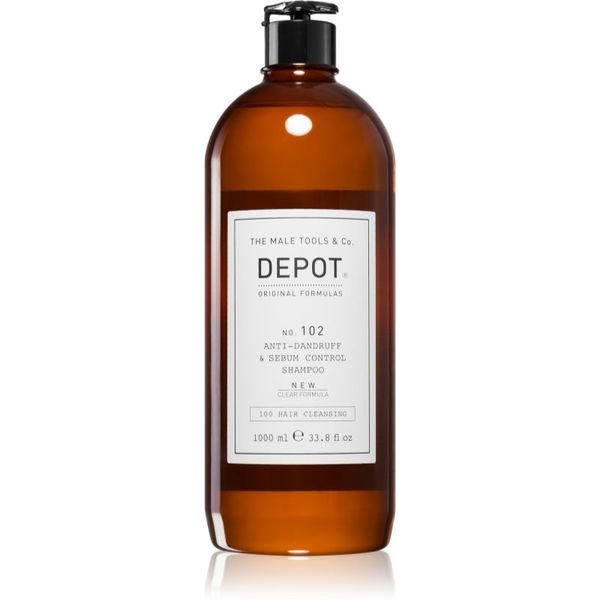 Depot Depot No. 102 Anti-Dandruff & Sebum Control Shampoo šampon za obnovu ravnoteže vlasišta 1000 ml