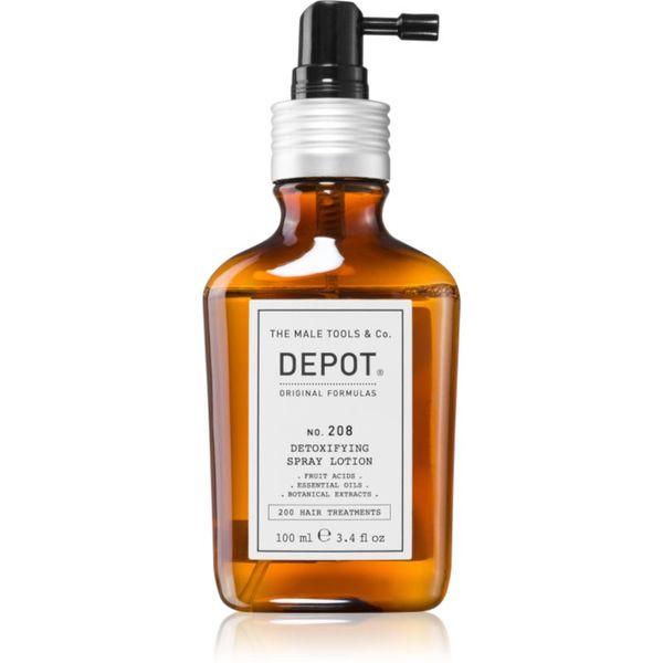 Depot Depot No. 208 Detoxifying Spray Lotion detoksikacijska kura za vlasište 100 ml