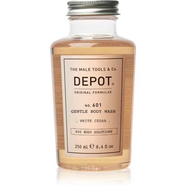 Depot Depot No. 601 Gentle Body Wash gel za tuširanje za muškarce White Cedar 250 ml