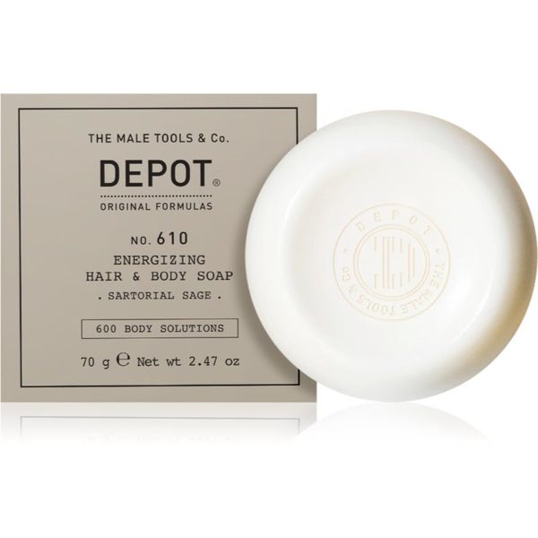 Depot Depot No. 610 Energizing Hair&Body Soap sapun za tijelo i kosu 70 g