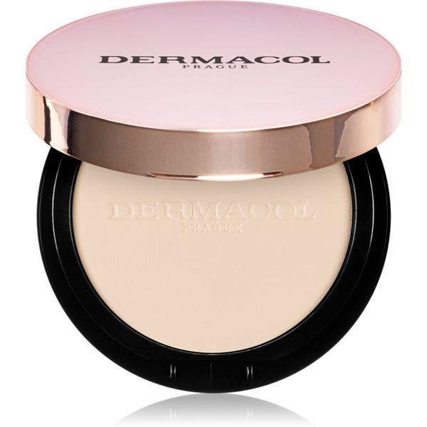 Dermacol Dermacol 24h Control kompaktni puder i podloga 2 u 1 nijansa 01 9 g