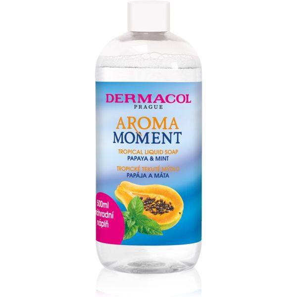 Dermacol Dermacol Aroma Moment Papaya & Mint tekući sapun za ruke zamjensko punjenje 500 ml