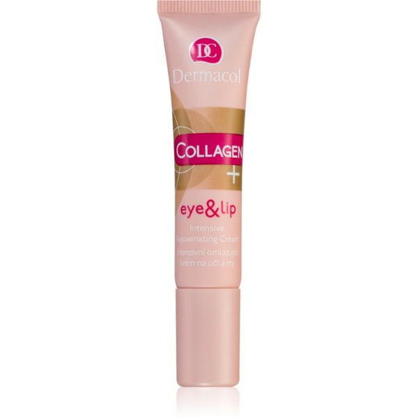 Dermacol Dermacol Collagen + intenzivna pomlađujuća krema za usne i područje oko očiju 15 ml
