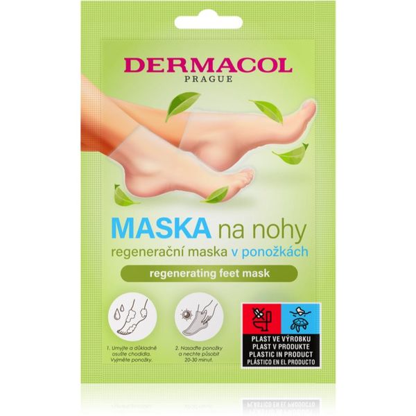 Dermacol Dermacol Feet Mask hidratantne čarape s regenerirajućim učinkom 1 kom