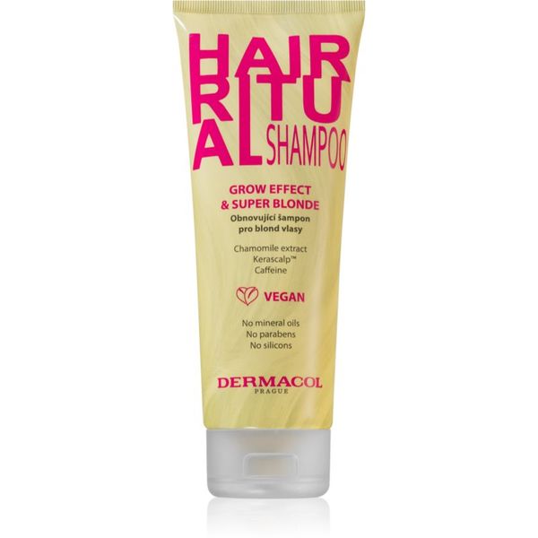 Dermacol Dermacol Hair Ritual obnavljajući šampon za plavu kosu 250 ml