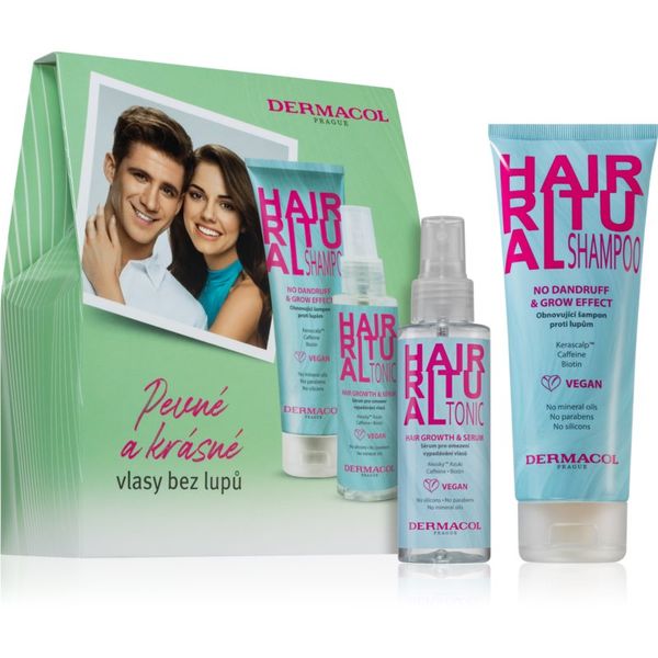 Dermacol Dermacol Hair Ritual poklon set (za stimuliranje rasta kose) uniseks