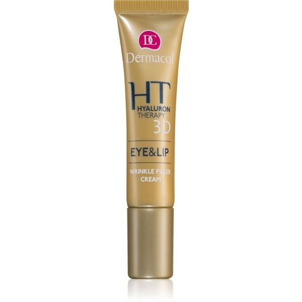 Dermacol Dermacol Hyaluron Therapy 3D remodelirajuća krema za oči i usne 15 ml