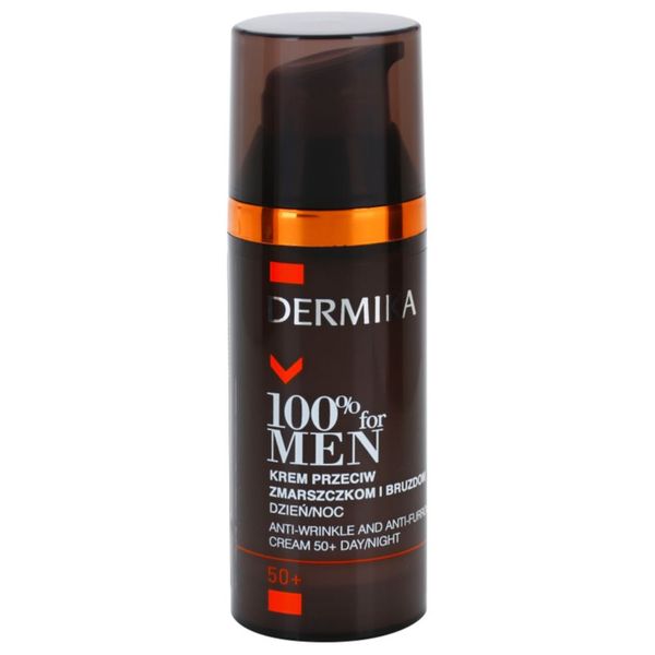 Dermika Dermika 100% for Men krema protiv dubokih bora 50+ 50 ml