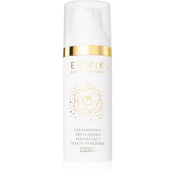 Dermika Dermika Luxury Ceramides obnavljajuća noćna kremasta maska s ceramidima 50 ml