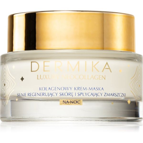 Dermika Dermika Luxury Neocollagen obnavljajuća noćna kremasta maska s kolagenom 50 ml