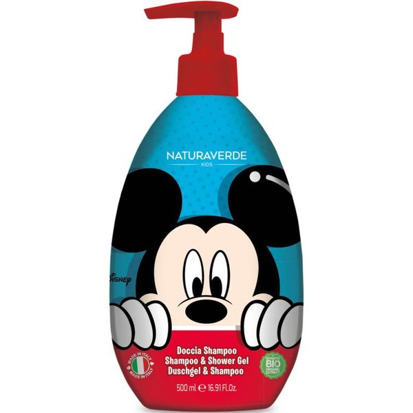 Disney Disney Mickey Mouse Shampoo & Shower Gel šampon i gel za tuširanje 2 u 1 za djecu 500 ml