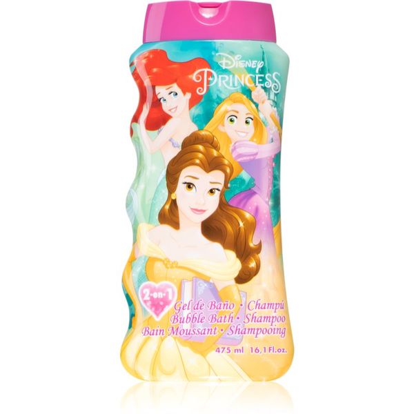 Disney Disney Princess Bubble Bath and Shampoo gel za kupku i tuširanje za djecu 475 ml