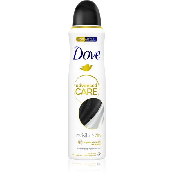 Dove Dove Advanced Care Antiperspirant antiperspirant u spreju 72h Invisible Dry 150 ml