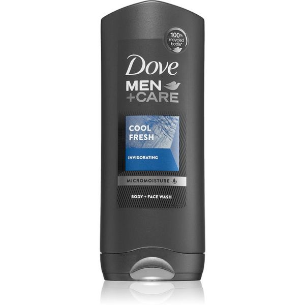 Dove Dove Men+Care Cool Fresh gel za tuširanje za tijelo i lice 400 ml