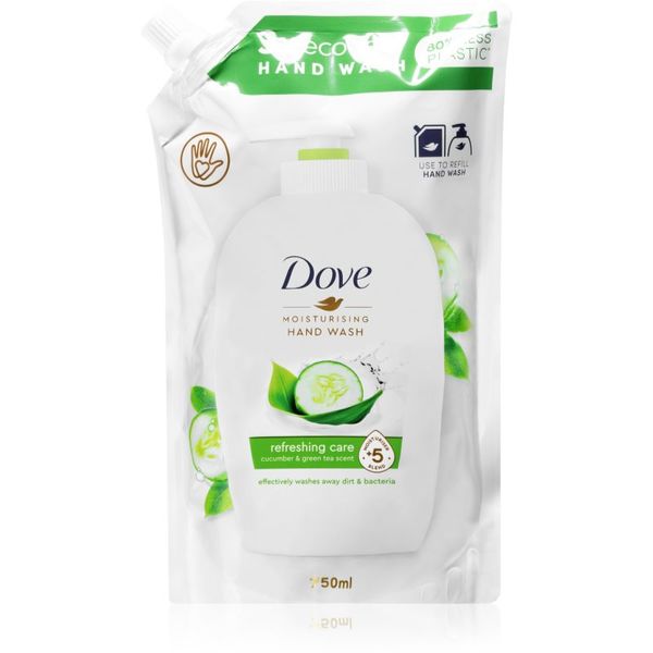 Dove Dove Refreshing Care tekući sapun za ruke zamjensko punjenje Cucumber & Green Tea 750 ml
