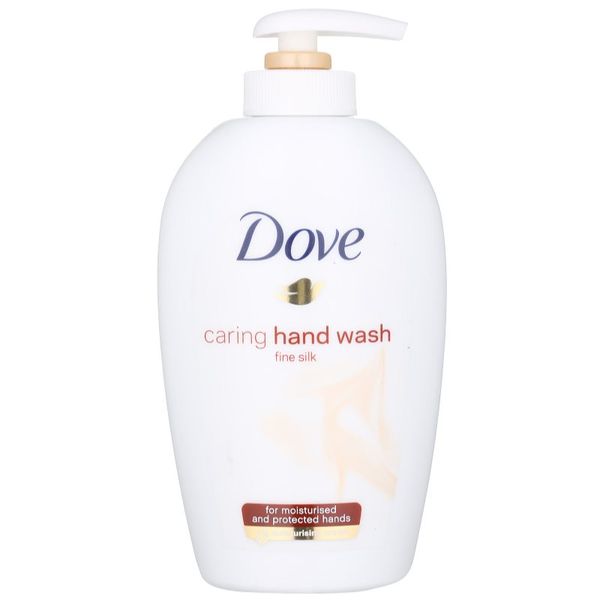 Dove Dove Silk Fine tekući sapun s pumpicom bijela orhideja 250 ml