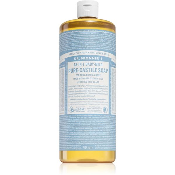 Dr. Bronner’s Dr. Bronner’s Baby-Mild tekući univerzalni sapun bez parfema 945 ml