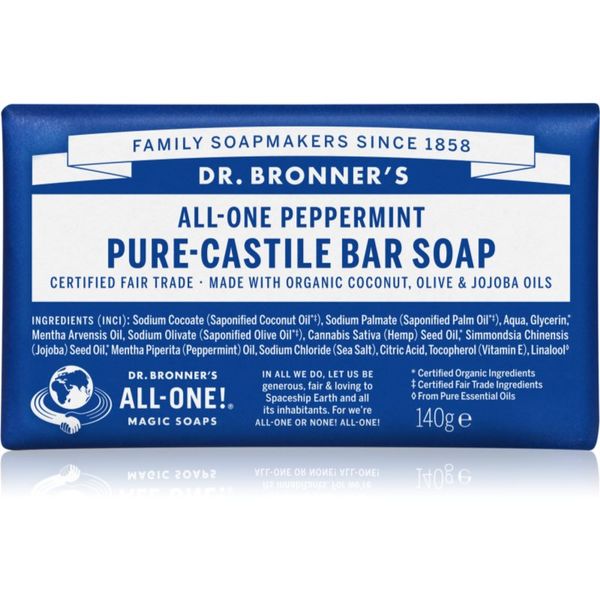 Dr. Bronner’s Dr. Bronner’s Peppermint sapun 140 g