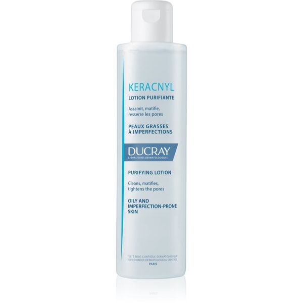 Ducray Ducray Keracnyl voda za čišćenje masne i problematične kože lica 200 ml