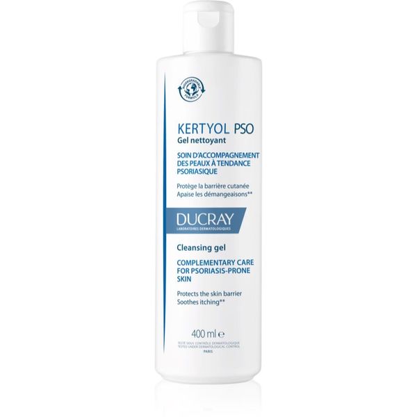 Ducray Ducray Kertyol P.S.O. gel za pranje lica i tijela za psorijazu 400 ml