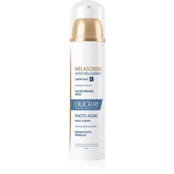 Ducray Ducray Melascreen hranjiva noćna krema protiv pigmentnih mrlja i bora 50 ml