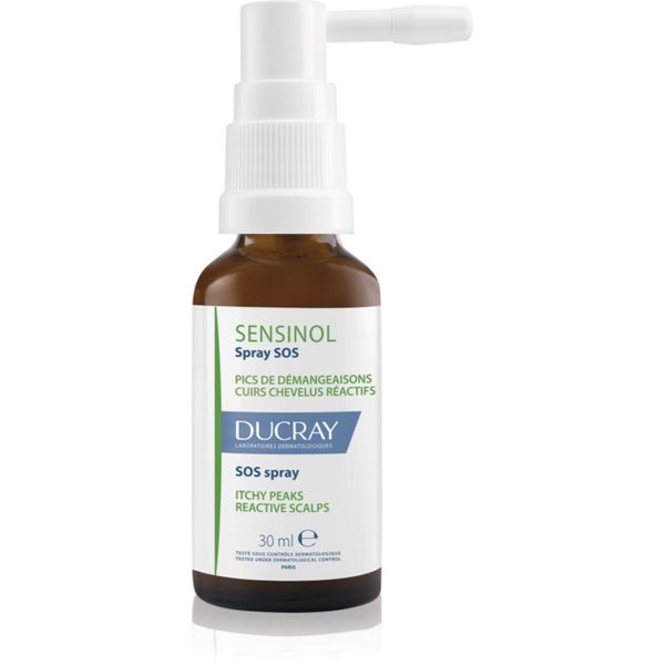Ducray Ducray Sensinol SOS spray umirujući sprej protiv nadraženosti i svrbeža vlasišta 30 ml
