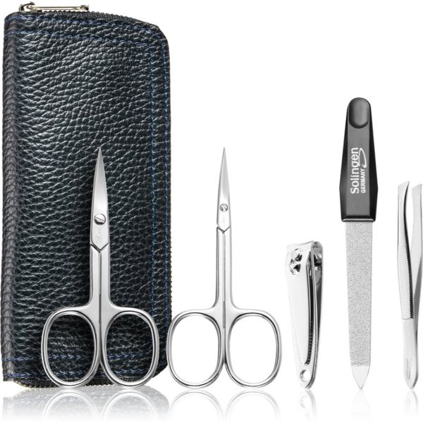 DuKaS DuKaS Premium Line Solingen 1825 set za manikuru (+ kožna futrola) za muškarce