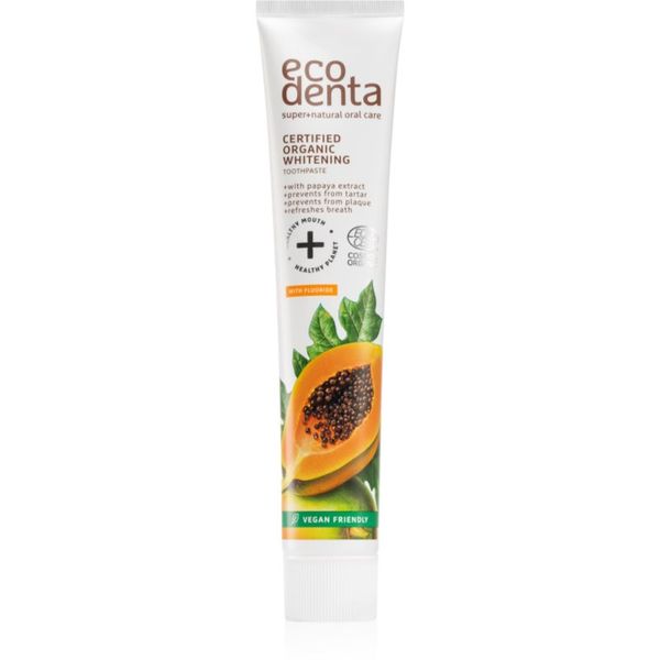 Ecodenta Ecodenta Certified Organic Whitening pasta za izbjeljivanje zuba 75 ml