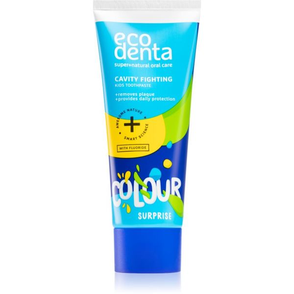 Ecodenta Ecodenta Colour Surprise zubna pasta za djecu protiv zubnog karijesa 75 ml