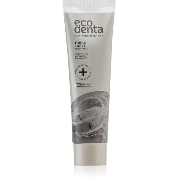 Ecodenta Ecodenta Expert Triple Force pasta za zube bez floura s trostrukim učinkom 100 ml