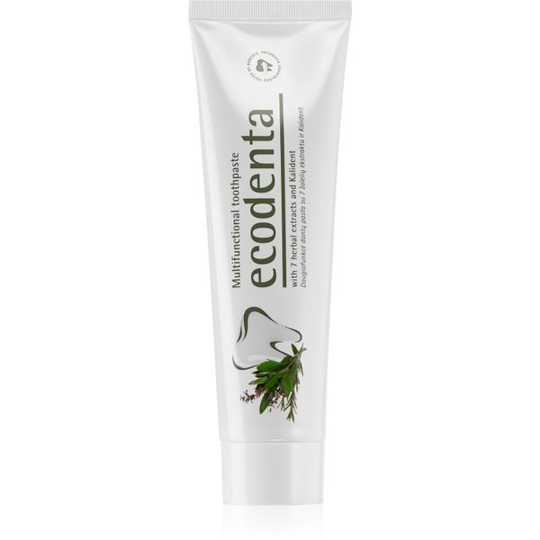 Ecodenta Ecodenta Green Multifunctional pasta za zube s fluoridom za potpunu zaštitu  zuba 100 ml