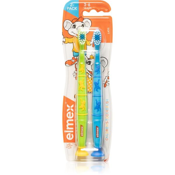 Elmex Elmex Children's Toothbrush dječja četkica za zube soft 3-6 years 2 kom