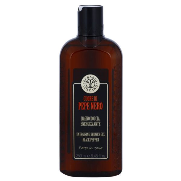 Erbario Toscano Erbario Toscano Cuore di Pepe Nero energetski gel za tuširanje 250 ml