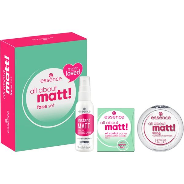 Essence Essence All About Matt! poklon set (s mat učinkom)