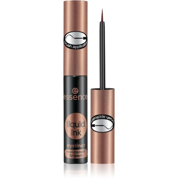 Essence Essence Liquid Ink tuš za oči nijansa 02 Ash Brown 3 ml