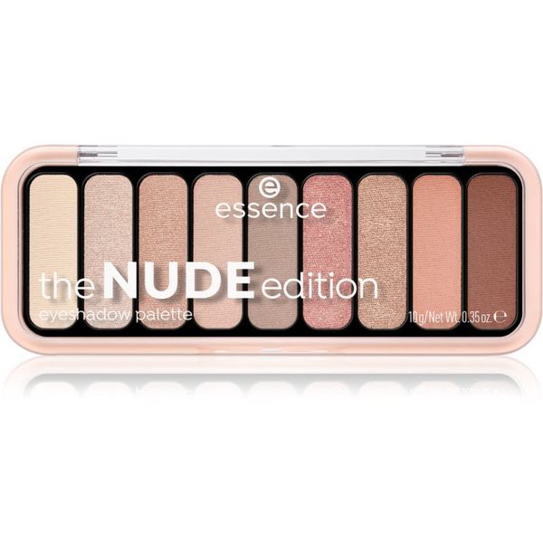 Essence Essence The Nude Edition paleta sjenila za oči nijansa 10 Pretty in Nude 10 g