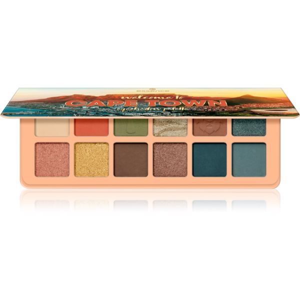 Essence Essence Welcome to CAPE TOWN paleta sjenila za oči 12,2 g