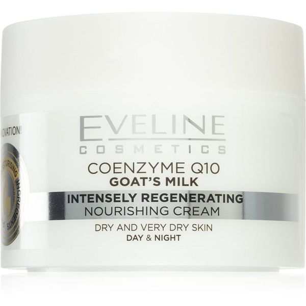 Eveline Cosmetics Eveline Cosmetics Coenzym Q10 & Goat's Milk hidratantna krema za lice s kozjim mlijekom 50 ml