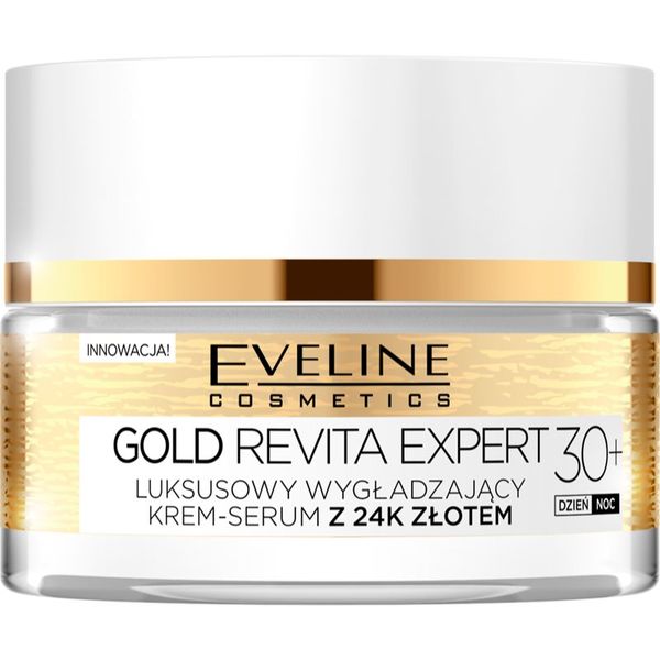 Eveline Cosmetics Eveline Cosmetics Gold Revita Expert učvršćujuća krema za zaglađivanje sa zlatom 30+ 50 ml