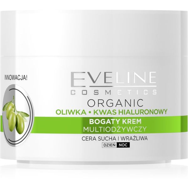 Eveline Cosmetics Eveline Cosmetics Green Olive dnevna i noćna hidratantna krema protiv bora s ekstraktom masline 50 ml