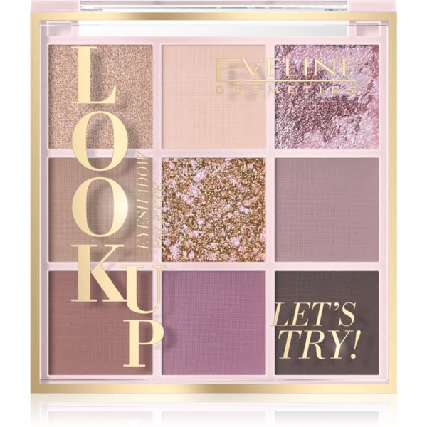 Eveline Cosmetics Eveline Cosmetics Look Up Let's Try! paleta sjenila za oči 10,8 g