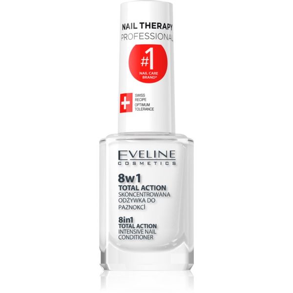 Eveline Cosmetics Eveline Cosmetics Nail Therapy regenerator za nokte 8 u 1 12 ml