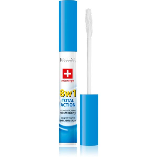 Eveline Cosmetics Eveline Cosmetics Total Action serum za trepavice 8 u 1 10 ml