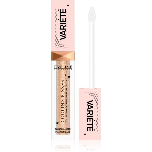 Eveline Cosmetics Eveline Cosmetics Variété Cooling Kisses hidratantno sjajilo za usne sa učinkom hlađenja nijansa 01 Ice Mint 6,8 ml