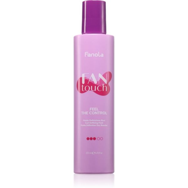 Fanola Fanola FAN touch Feel The Control fluid za oblikovanje kovrča 200 ml