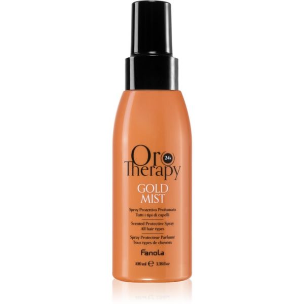 Fanola Fanola Oro Therapy Gold Mist zaštitni sprej za stiliziranje kose s 24-karatnim zlatom 100 ml