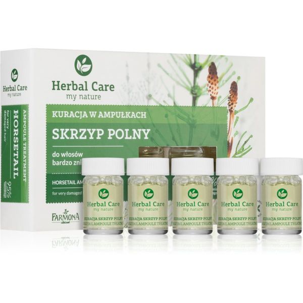Farmona Farmona Herbal Care Horsetail intenzivna kura za veoma oštećenu kosu 5 x 5 ml