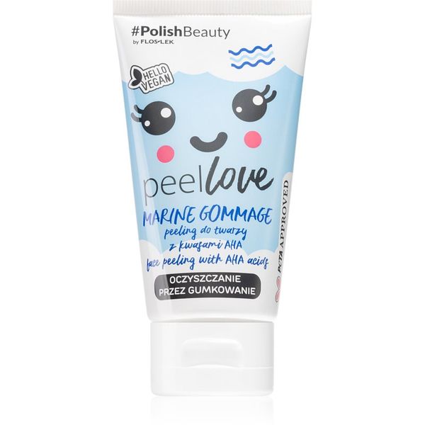 FlosLek Laboratorium FlosLek Laboratorium Peel Love Marine piling za čišćenje lica s AHA Acids 75 ml