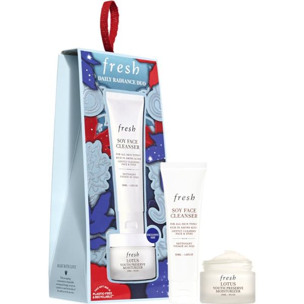 fresh fresh Lotus Daily Radiance Duo set za njegu lica